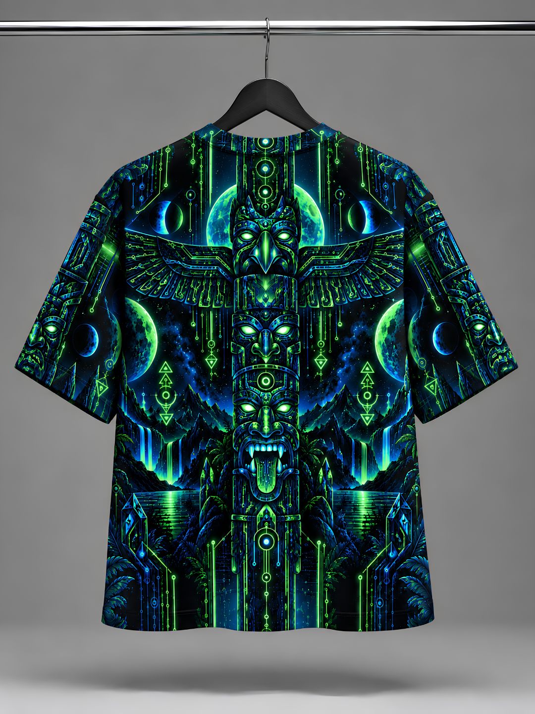 Totem Frequency Oversized T-Shirt