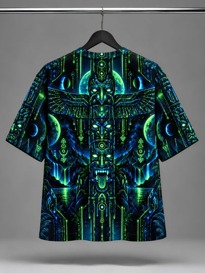 Totem Frequency Oversized T-Shirt