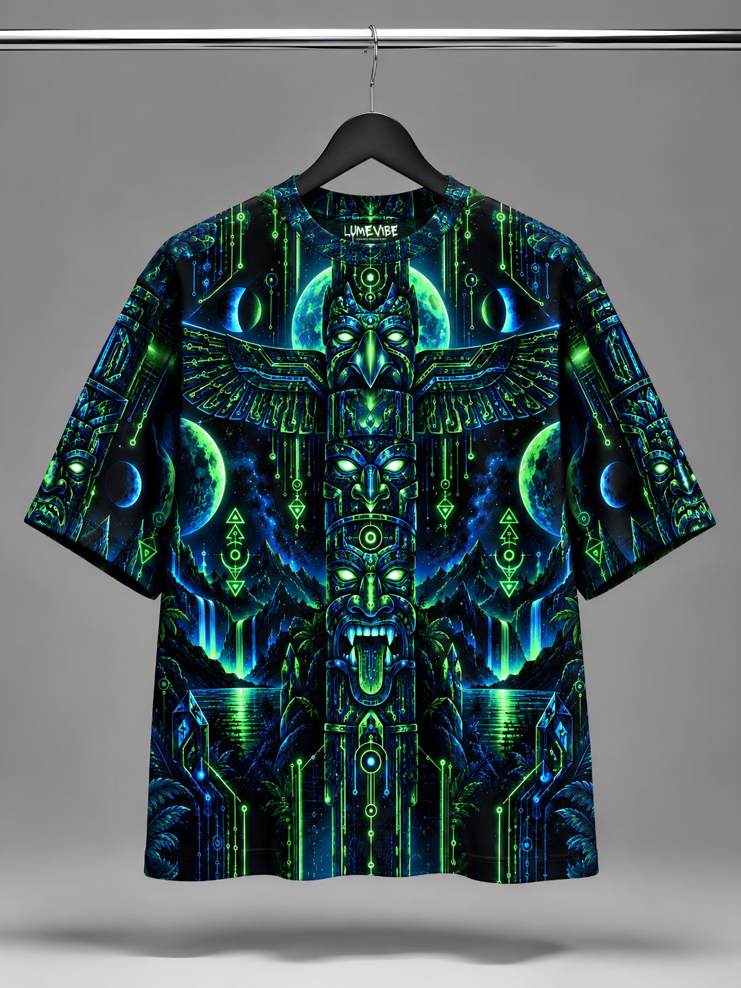 Totem Frequency Oversized T-Shirt