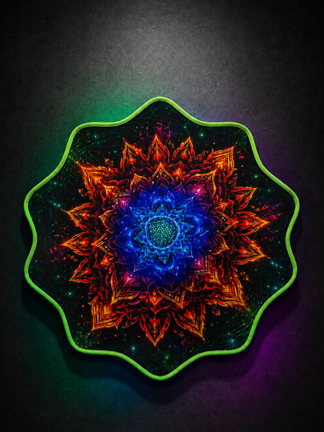 UV Glow Mandala Dapo