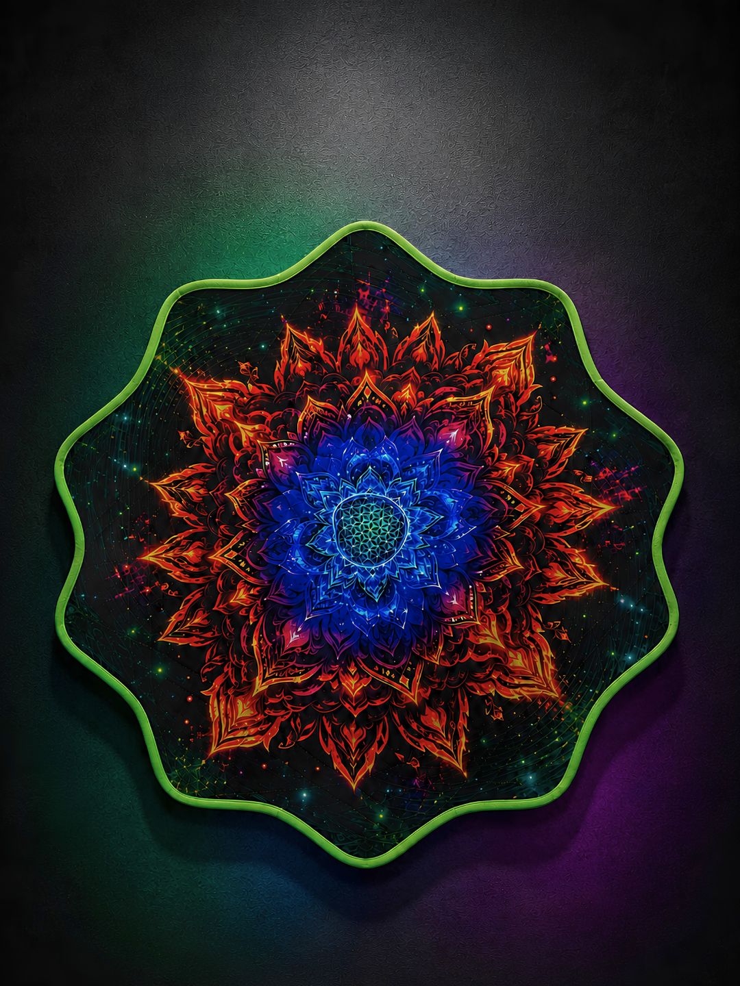 UV Glow Mandala Dapo