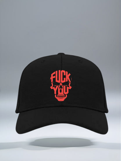 Urban Skull Ottoman Baseball Cap –  Premium Unisex Adjustable Streetwear Hat