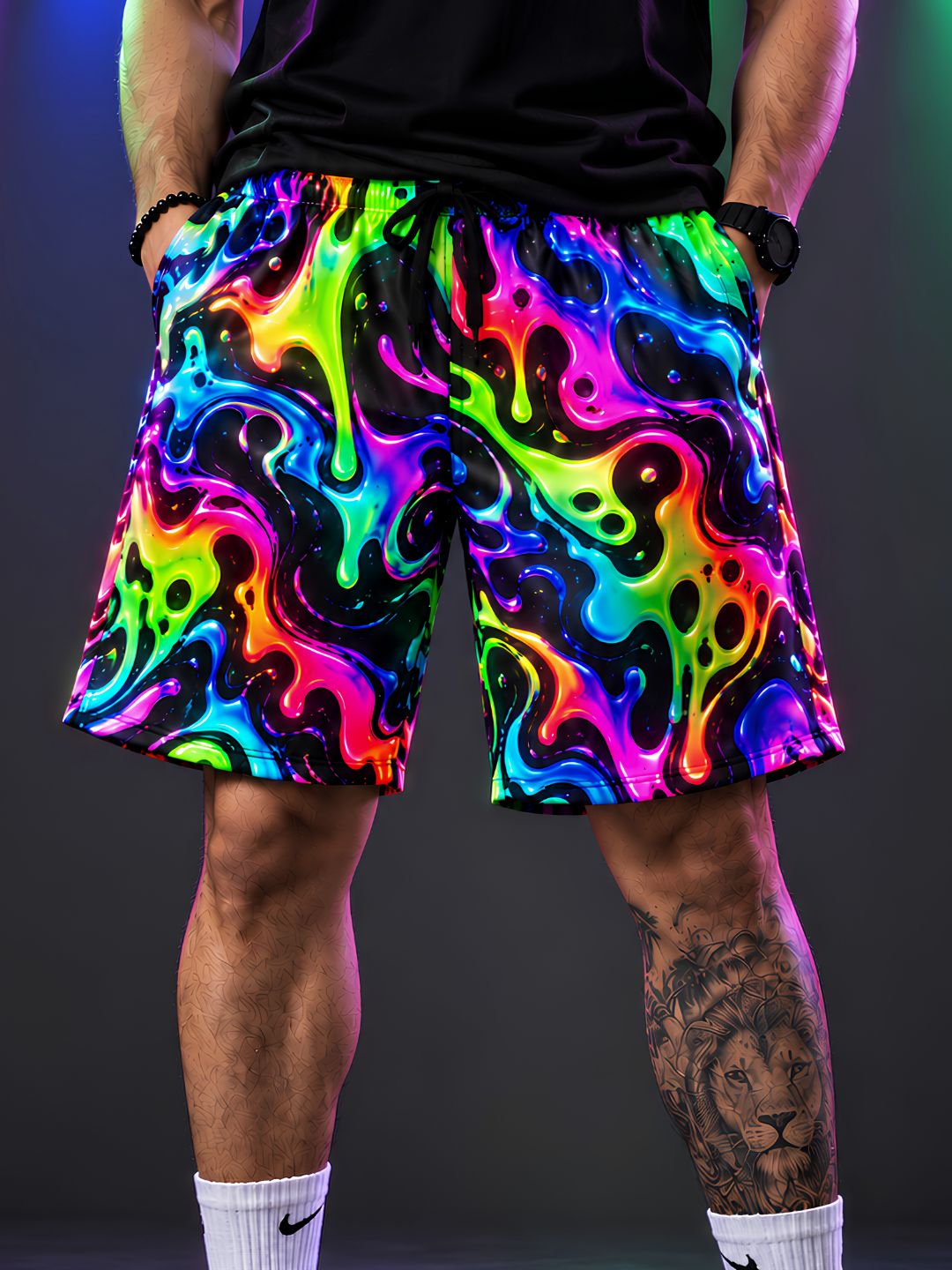 VYRON-X RGB Glow Shorts