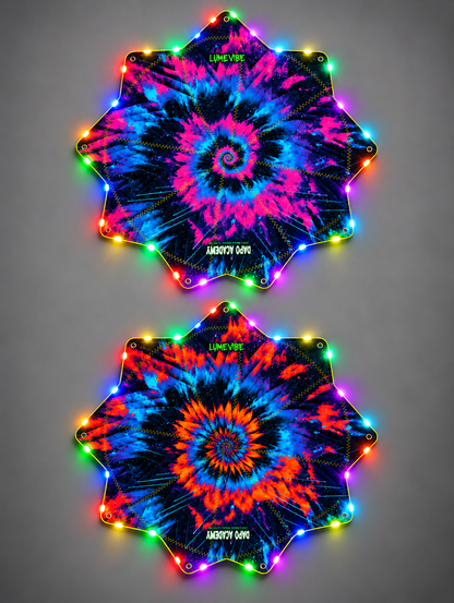 Cosmic Burst 8-Corner UV Reactive LED Dapo
