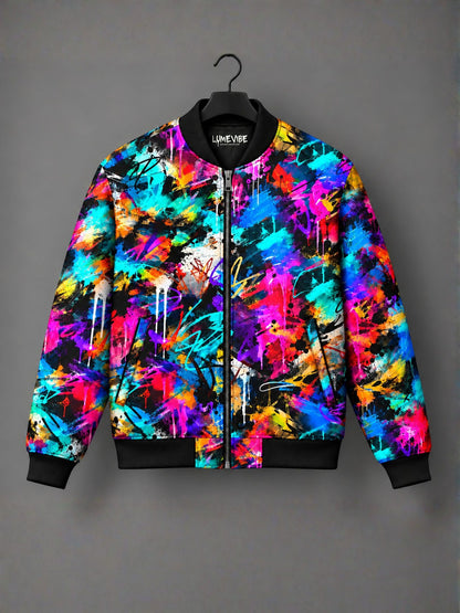 Vivid Flux Bomber Jacket