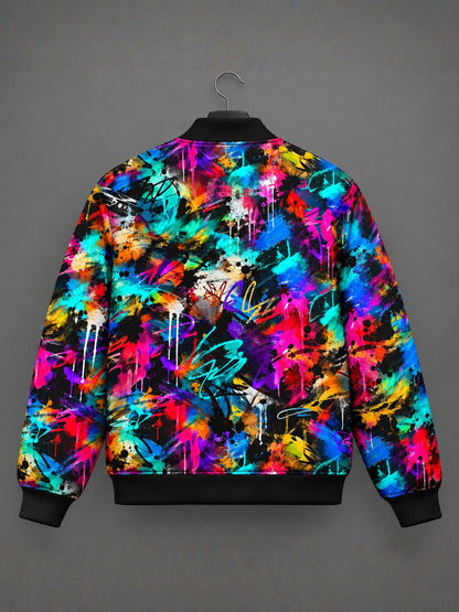 Vivid Flux Bomber Jacket