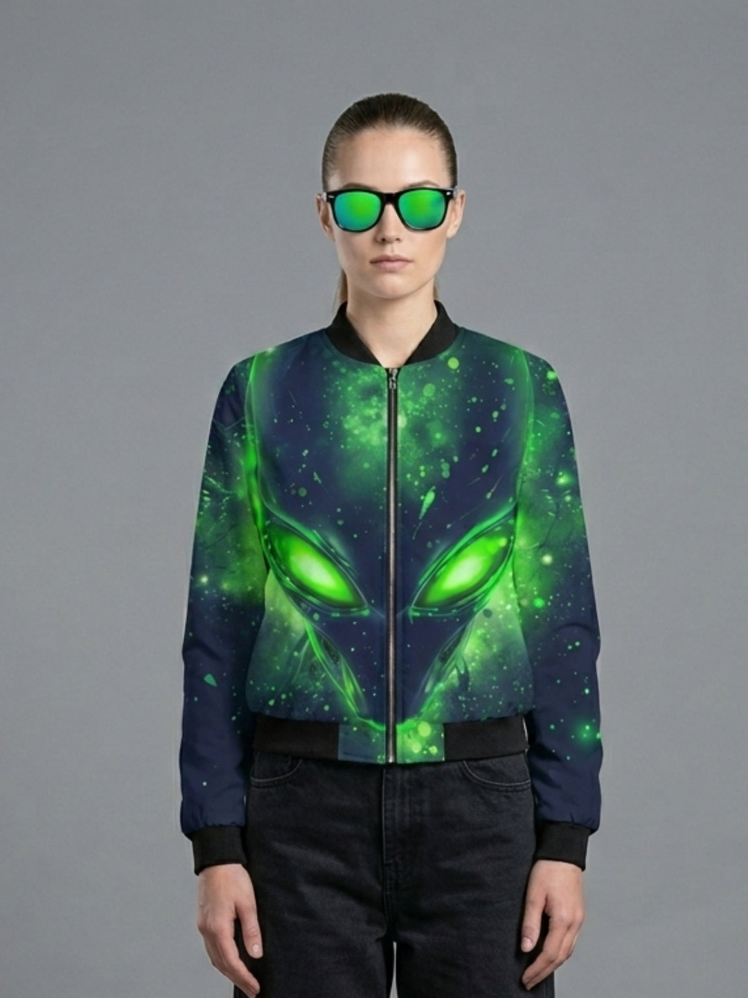 Xylo Alien Bomber Jacket - UNISEX