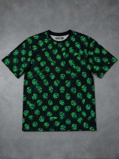 Alien Pulse All Over Print T-Shirt