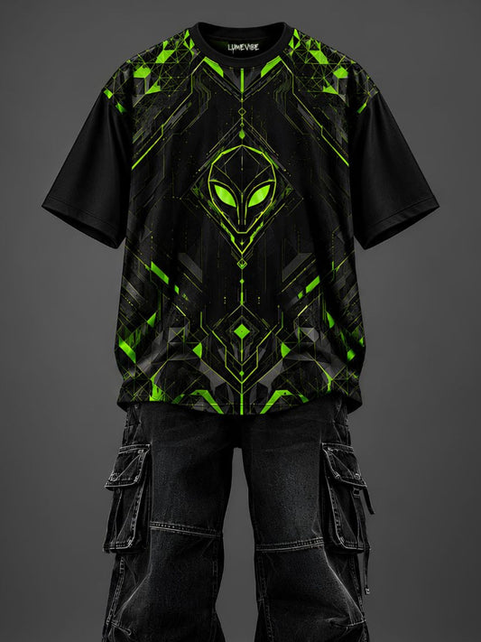 Alien Flux Oversized T-Shirt