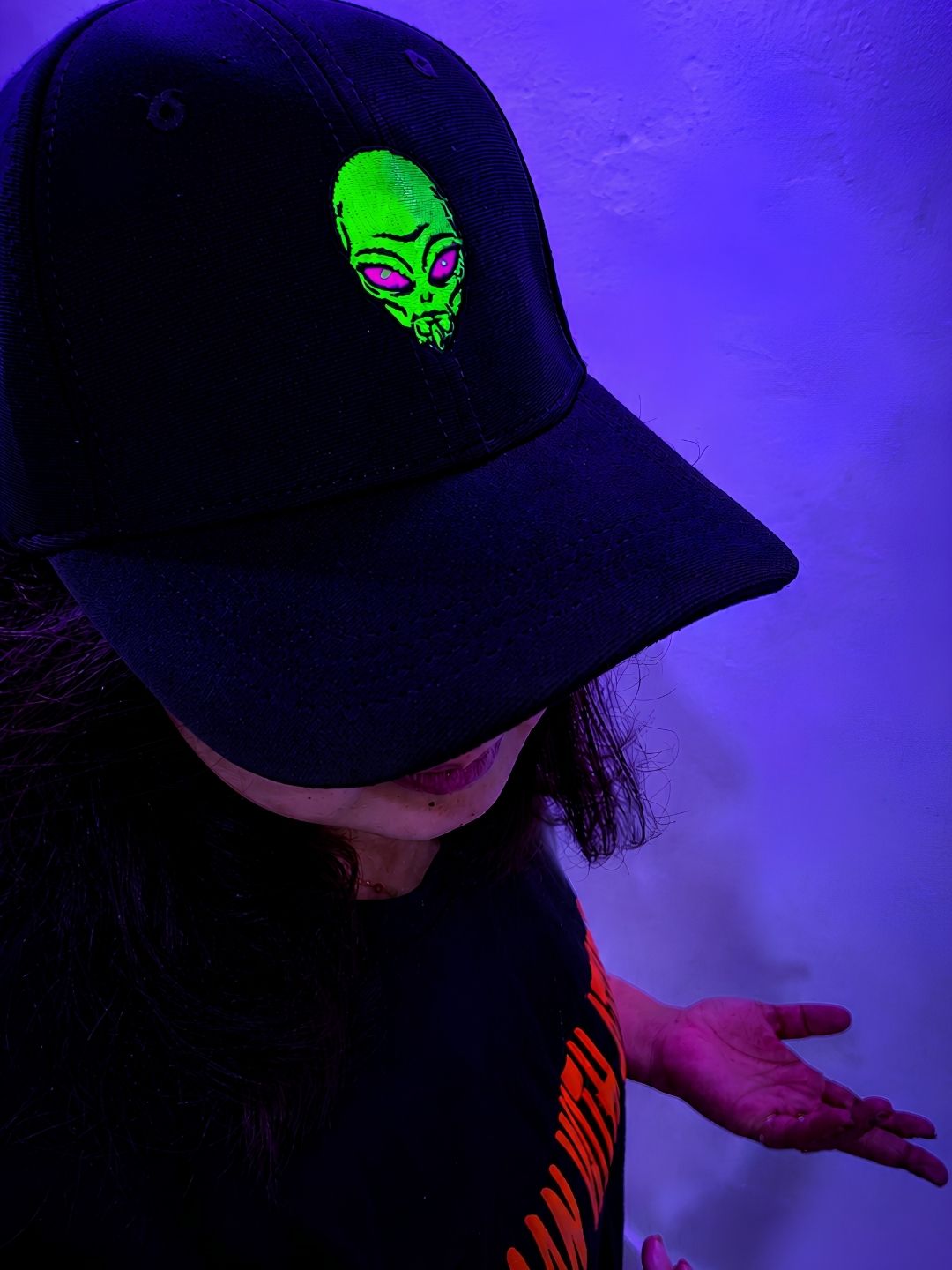 Alien Embroidered Ottoman Baseball Cap – Premium Unisex Streetwear Hat