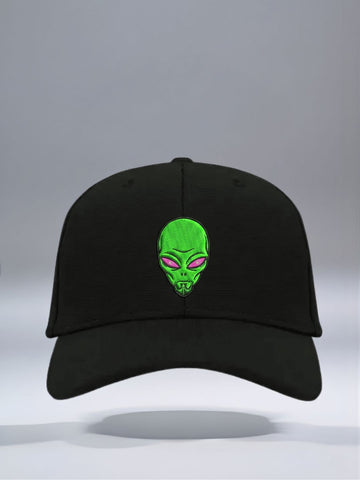 Alien Embroidered Ottoman Baseball Cap – Premium Unisex Streetwear Hat