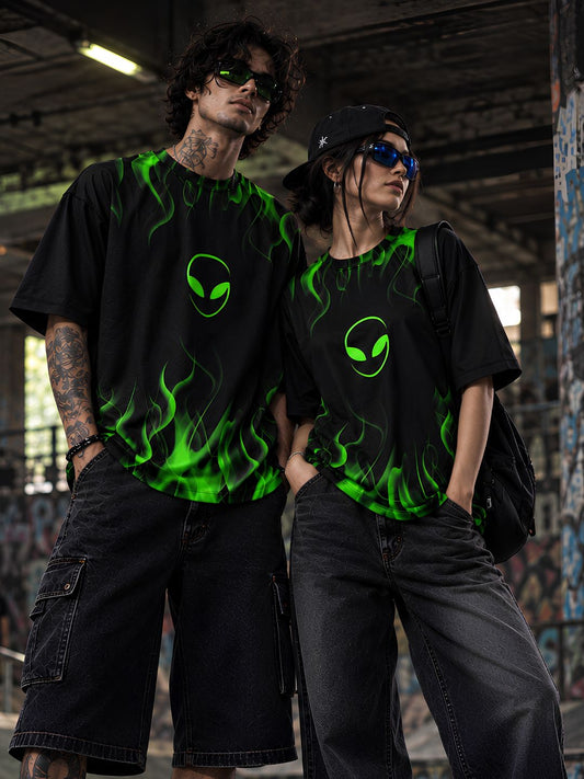 Alien Flux Oversized T-Shirt