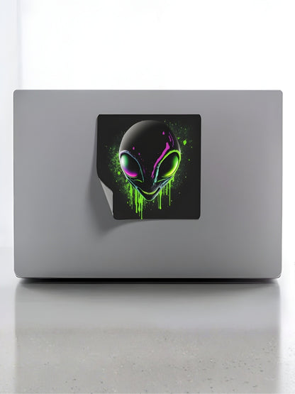 Alien Drip Sticker
