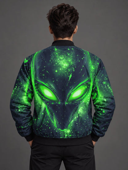 Xylo Alien Bomber Jacket - UNISEX