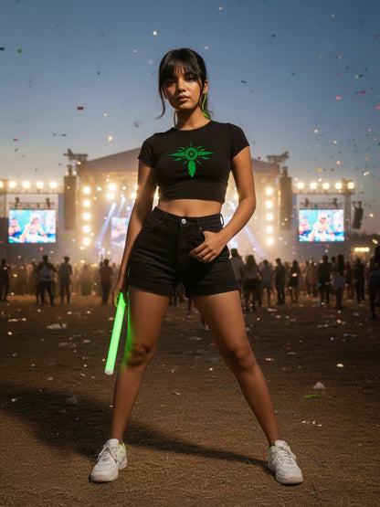 Solar Feather Baby Tee