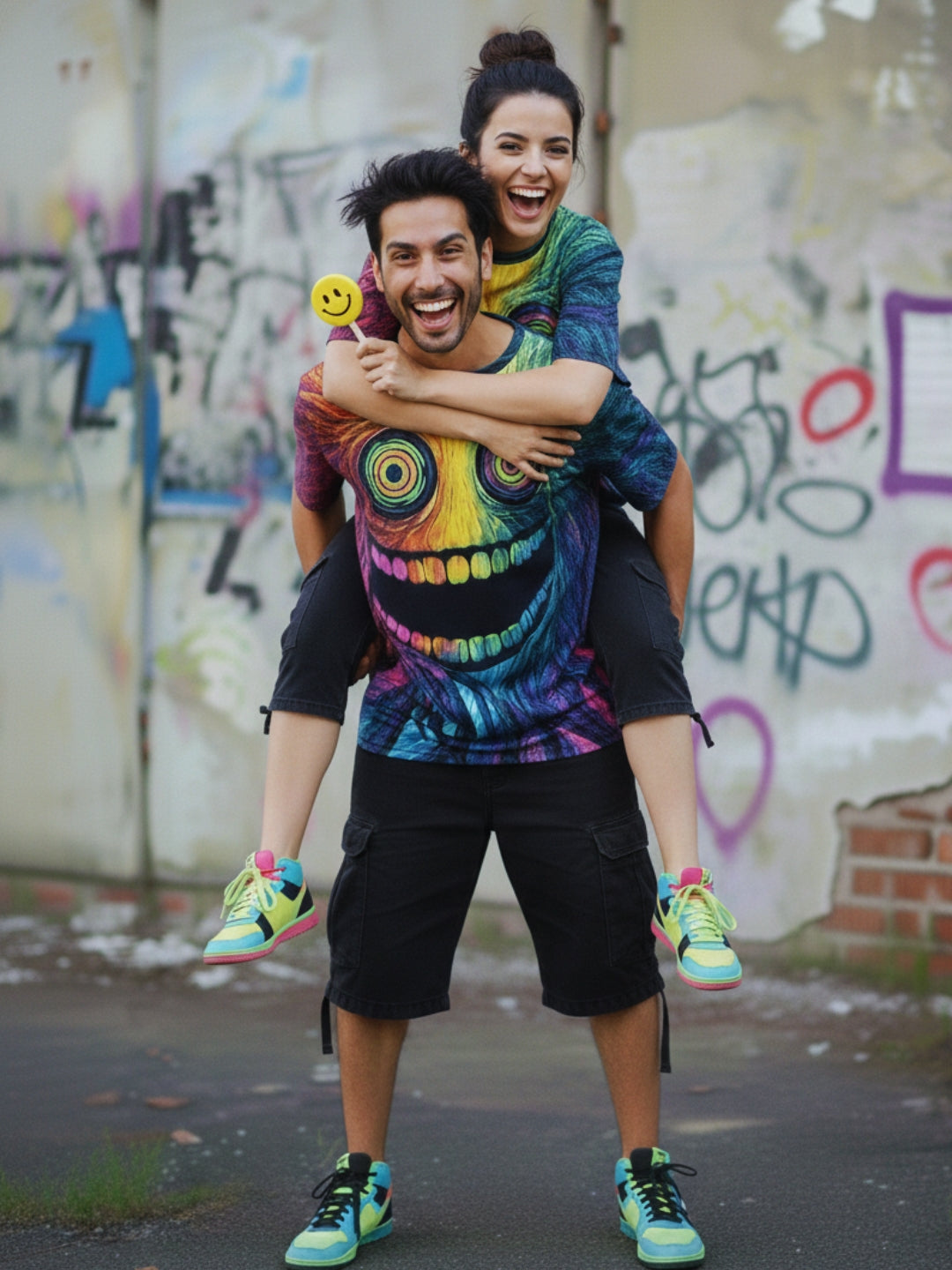 Candy Flip Oversized Unisex  T-Shirt