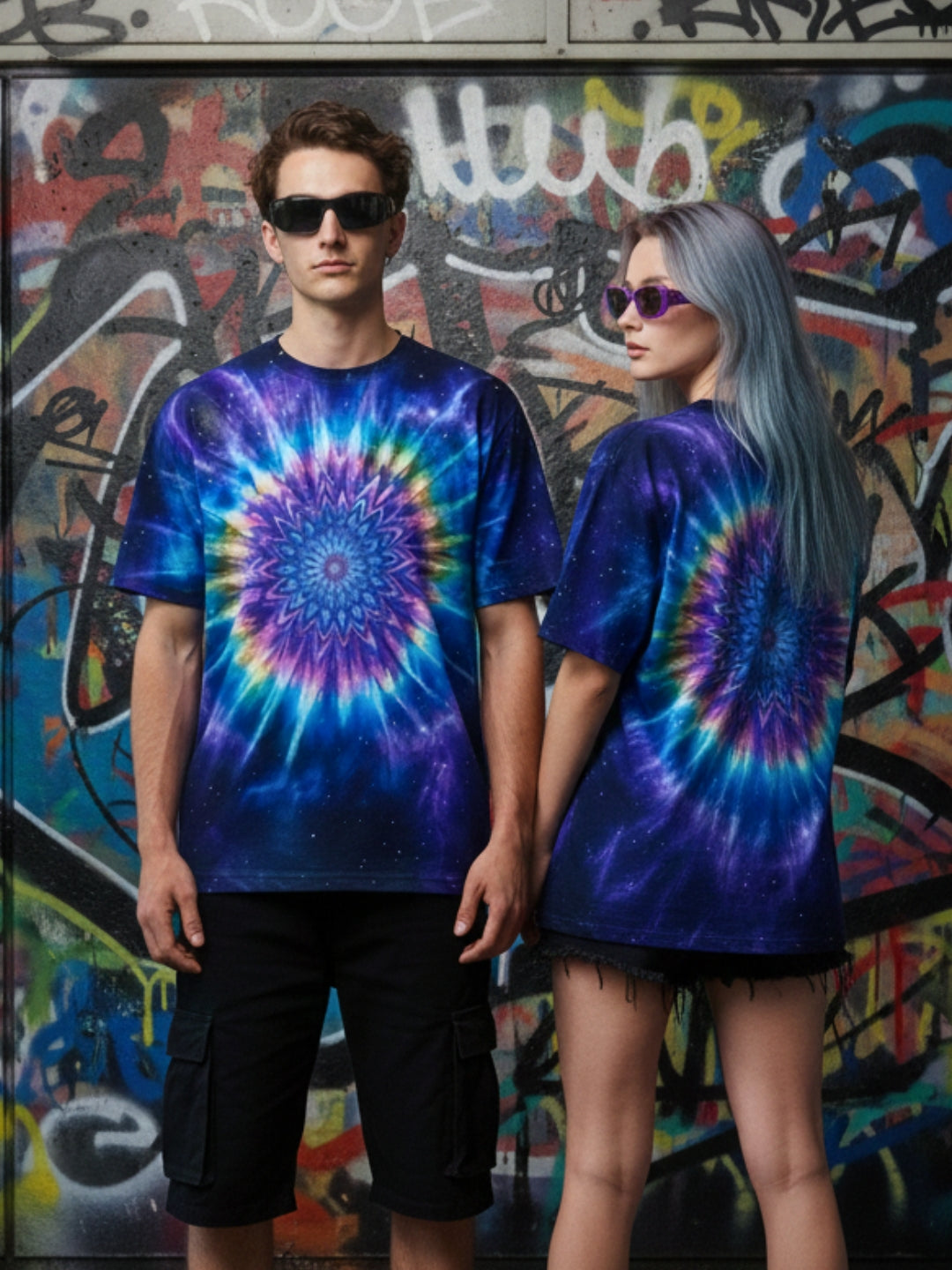 Celestial aura Oversized Tee