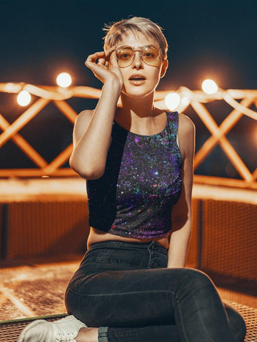 Cosmic Dream Crop Tank - Lume vibe