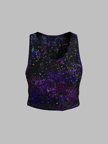 Cosmic Dream Crop Tank - Lume vibe