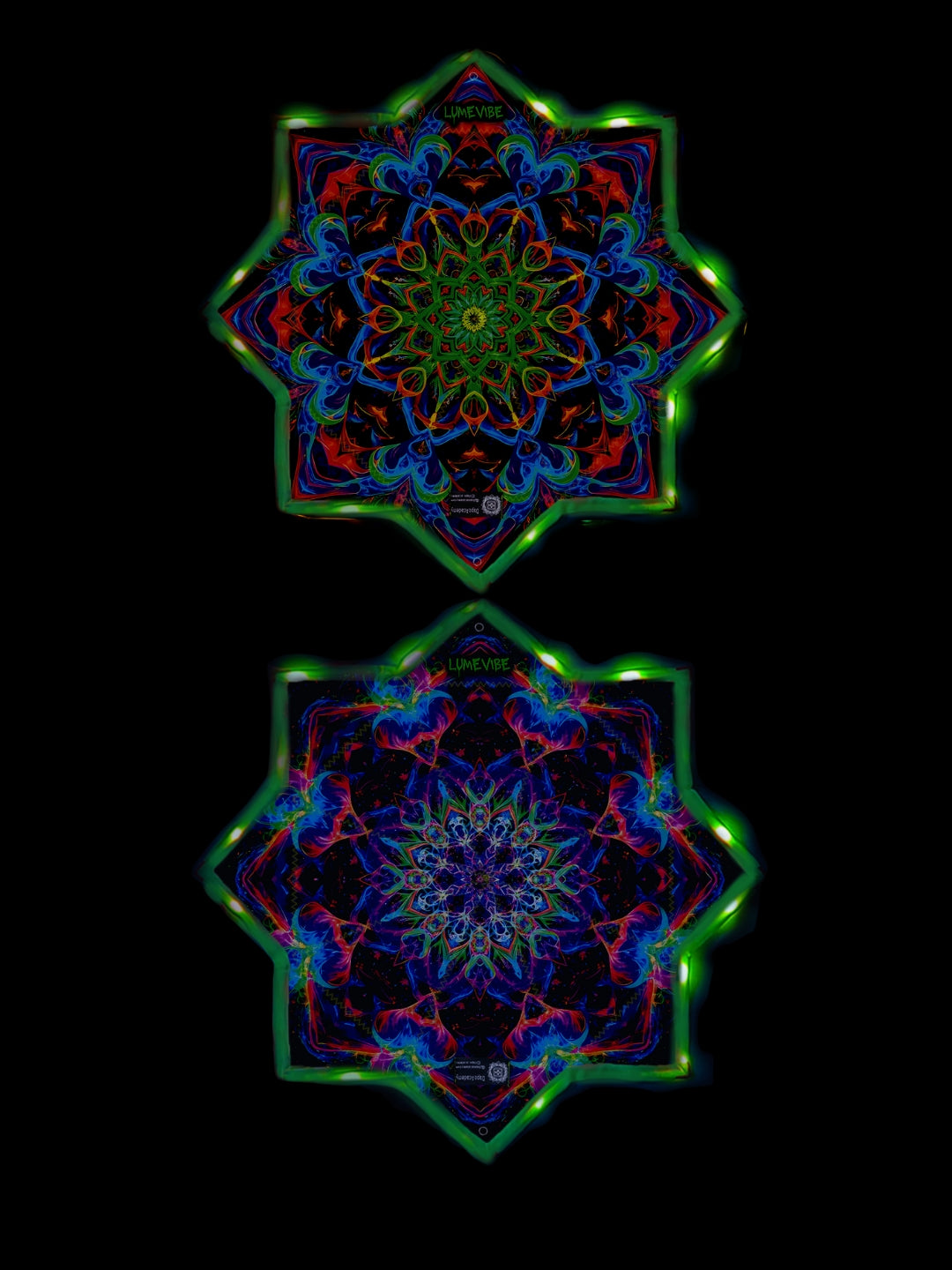 Cosmic Dual-Sided Dapo | UV Reactive & LED Options