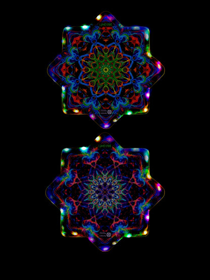 Cosmic Dual-Sided Dapo | UV Reactive & LED Options