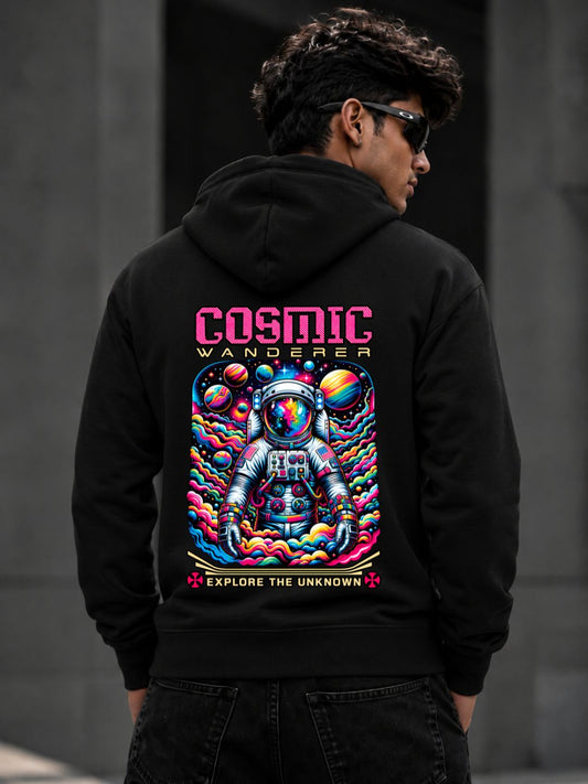 Cosmic Wonder: UV Glow Hoodie