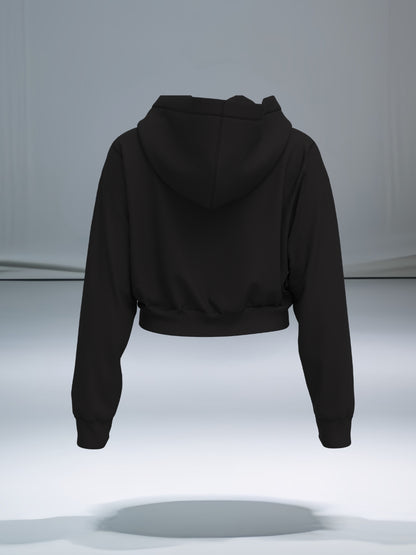 ALIEN Invasion Crop Hoodie