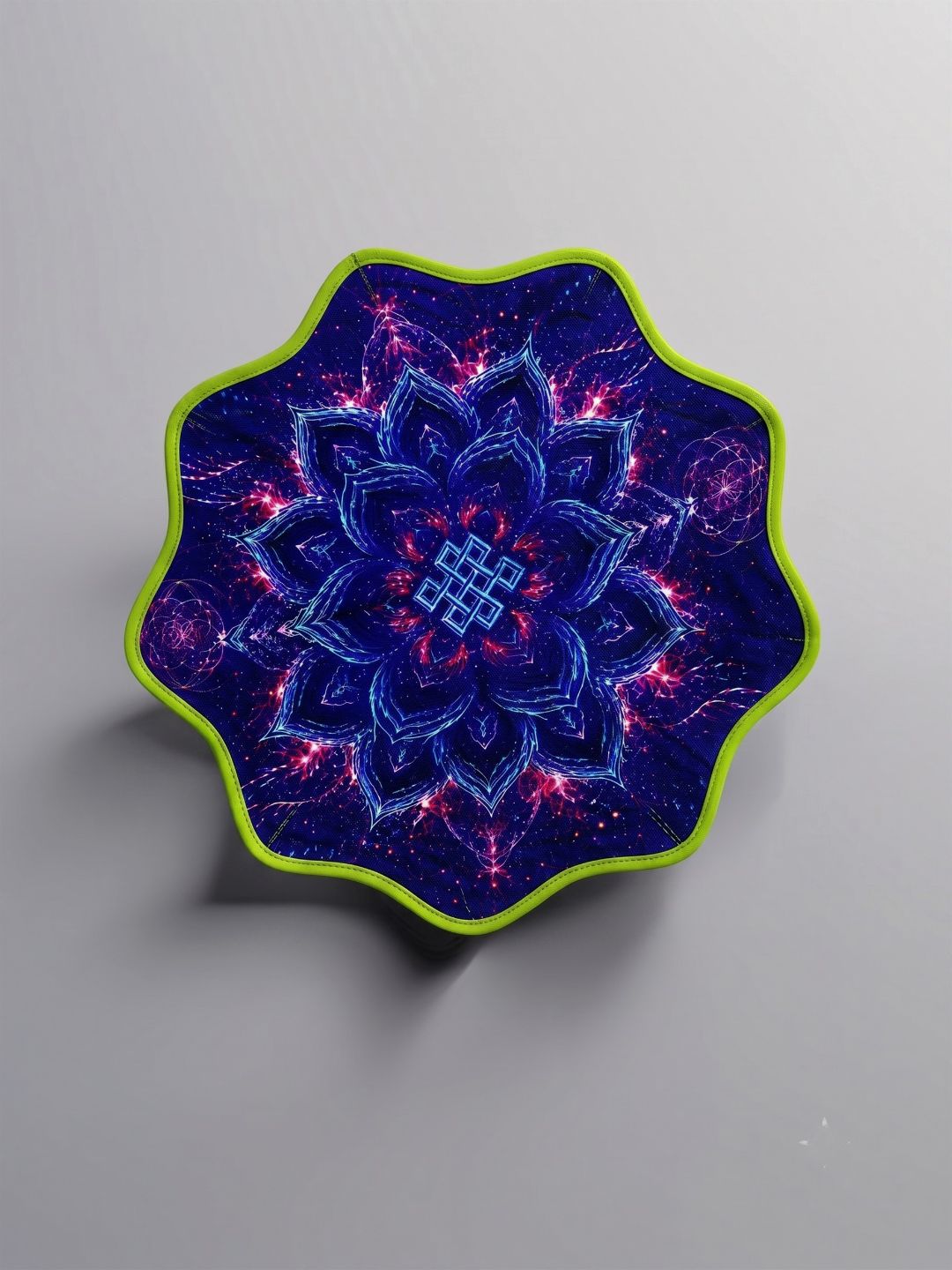 UV Glow Mandala Dapo – Neon Edge