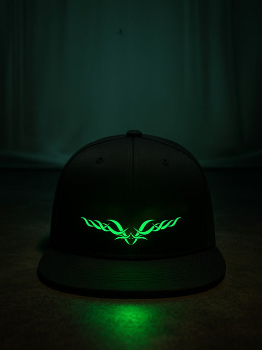 Twilight Snapback Cap - Dark in Glow