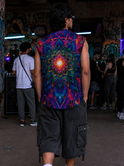 Aurora Mandala Sleeveless Tee