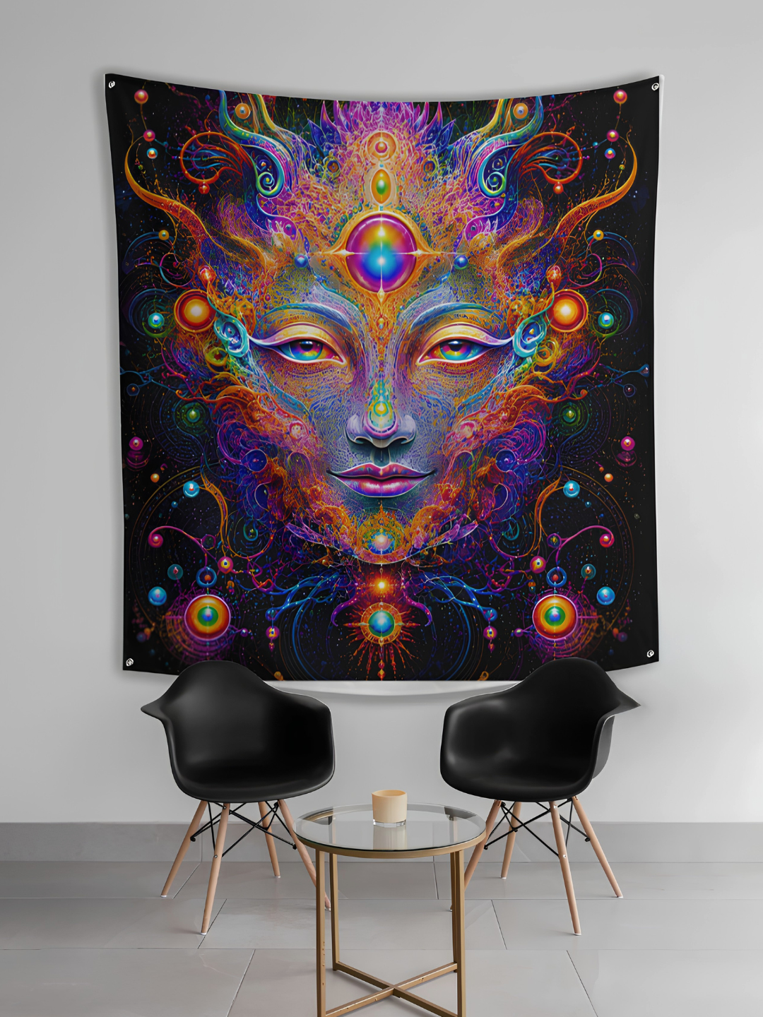 Celestial Mind Wall Tapestry – Premium Large Art