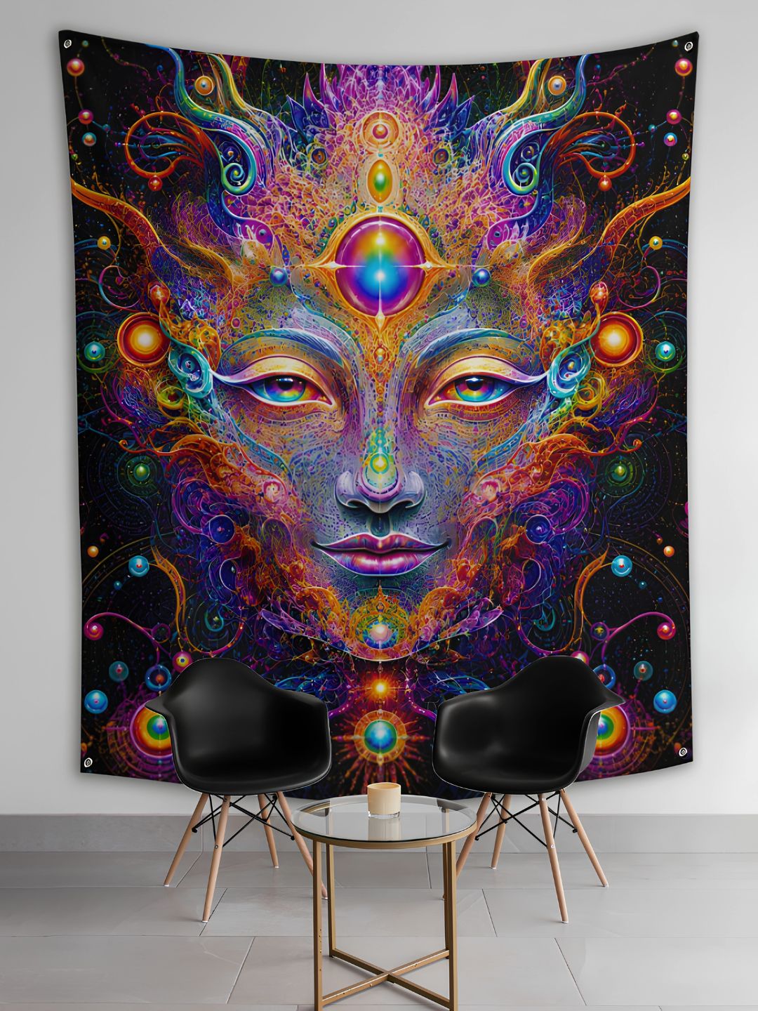 Celestial Mind Wall Tapestry – Premium Large Art