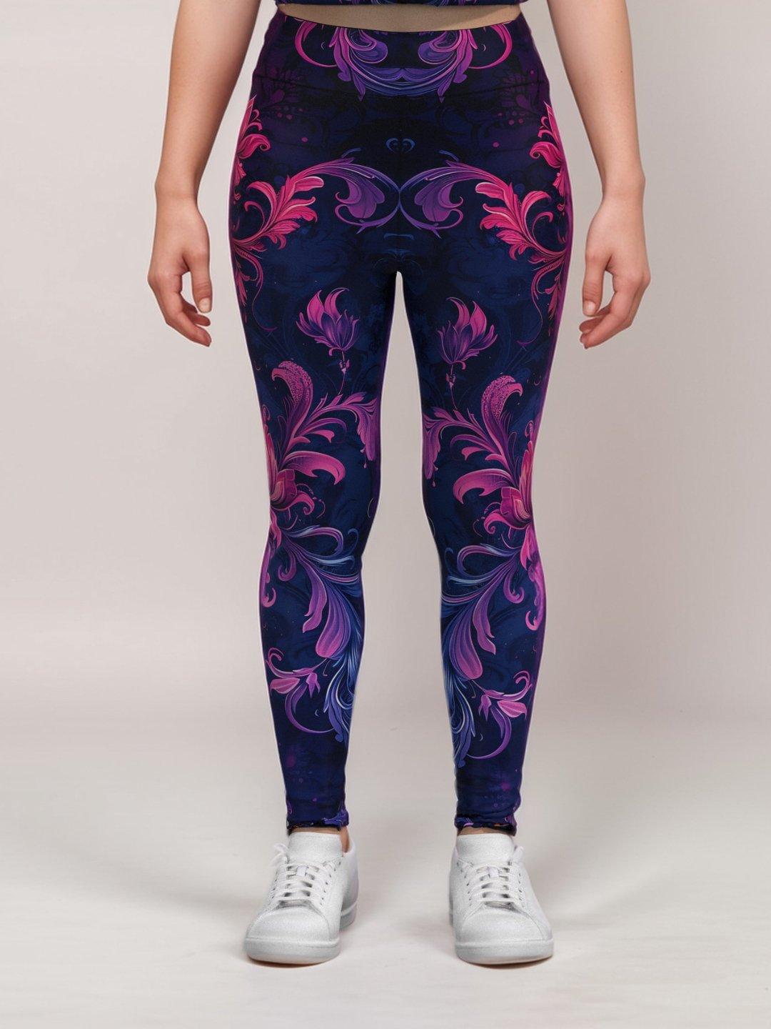 Enchanted Bloom High - Waist Leggings - Lume vibe