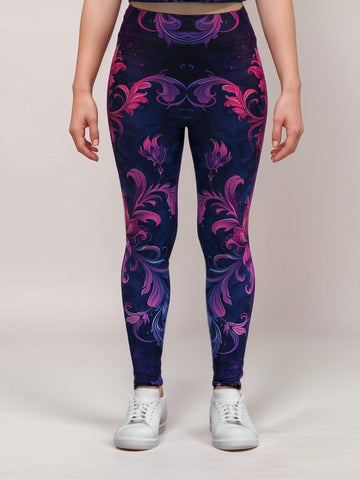 Enchanted Bloom High - Waist Leggings - Lume vibe