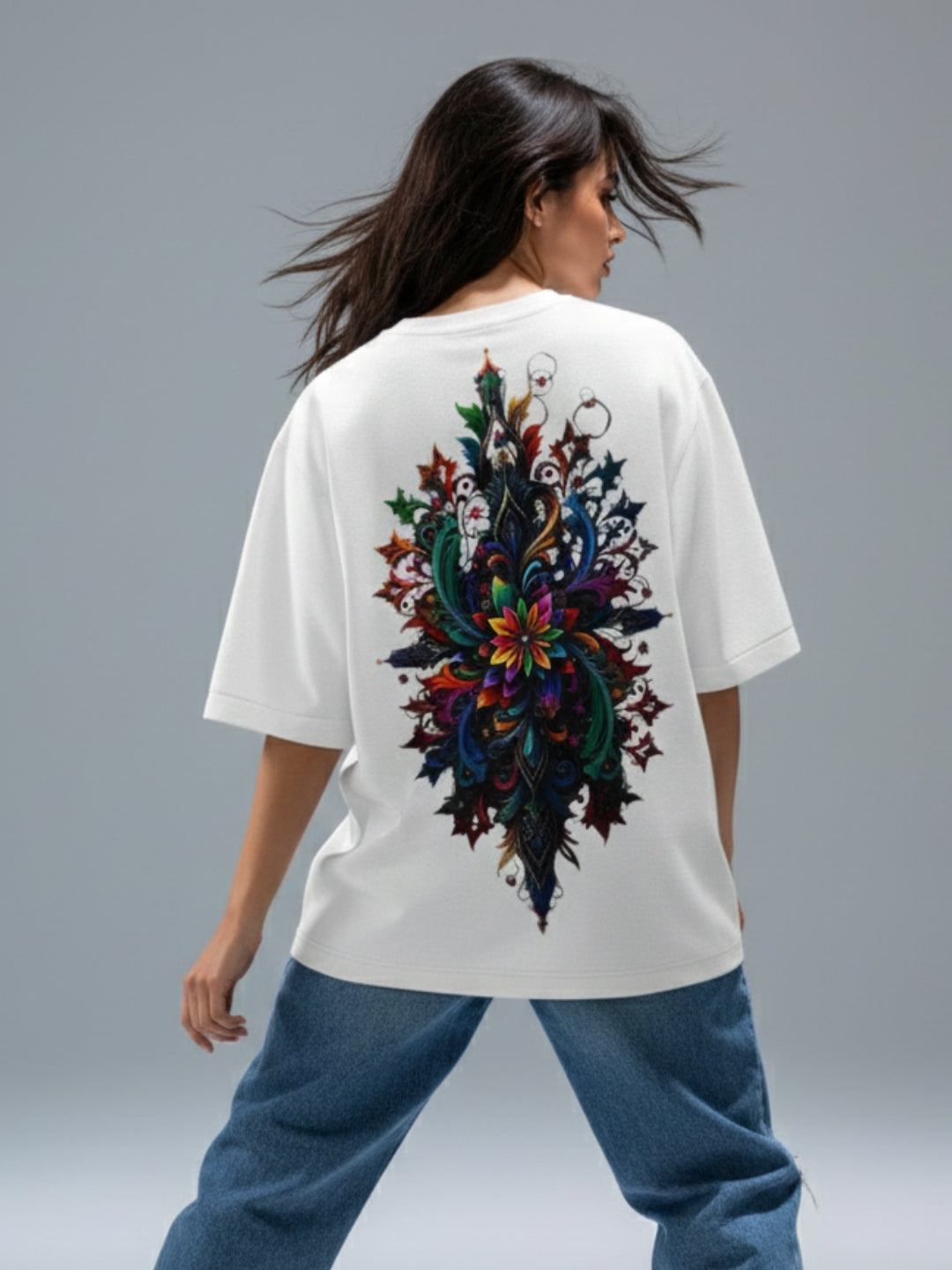 Flora Oversized Tee