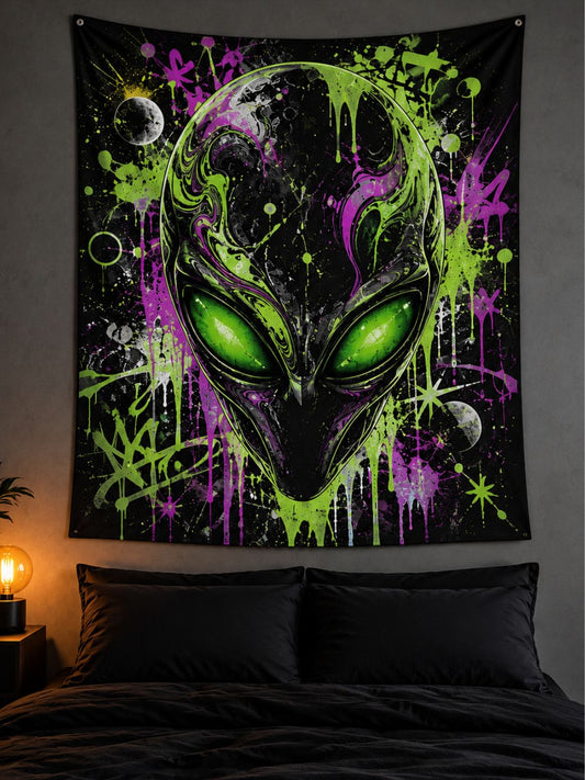 Galactic Visitor Tapestry