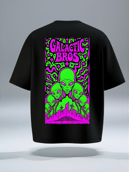 Galactic Bros Oversized T-Shirt – Premium Cotton Streetwear