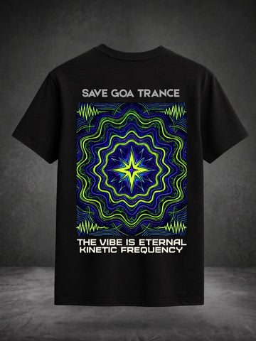 Goa Trance Graphic Cotton T-Shirt - DROP 02