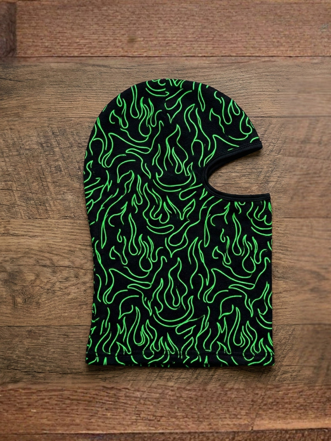 Neon Flame Balaclava Mask