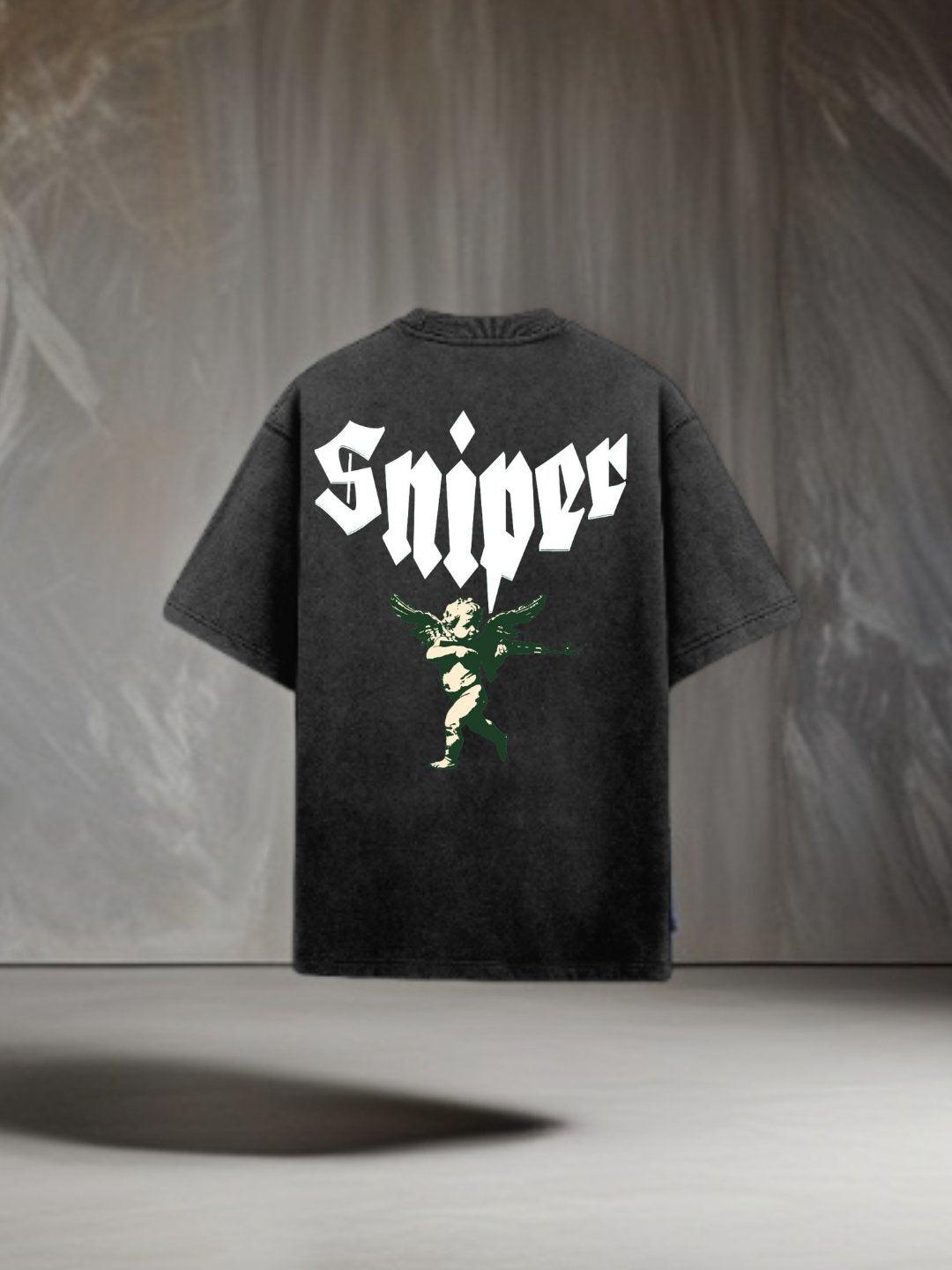 Guardian Marksman Acid Wash Tee [Oversized - Unisex] - Lume vibe