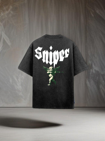 Guardian Marksman Acid Wash Tee [Oversized - Unisex] - Lume vibe