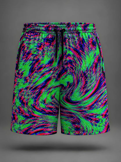 Hyperwave RGB Glow Graphic Shorts
