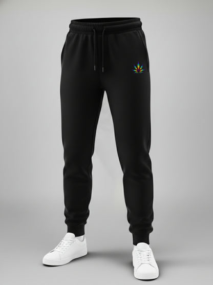 Neon Leaf Unisex Joggers