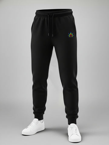 Neon Leaf Unisex Joggers