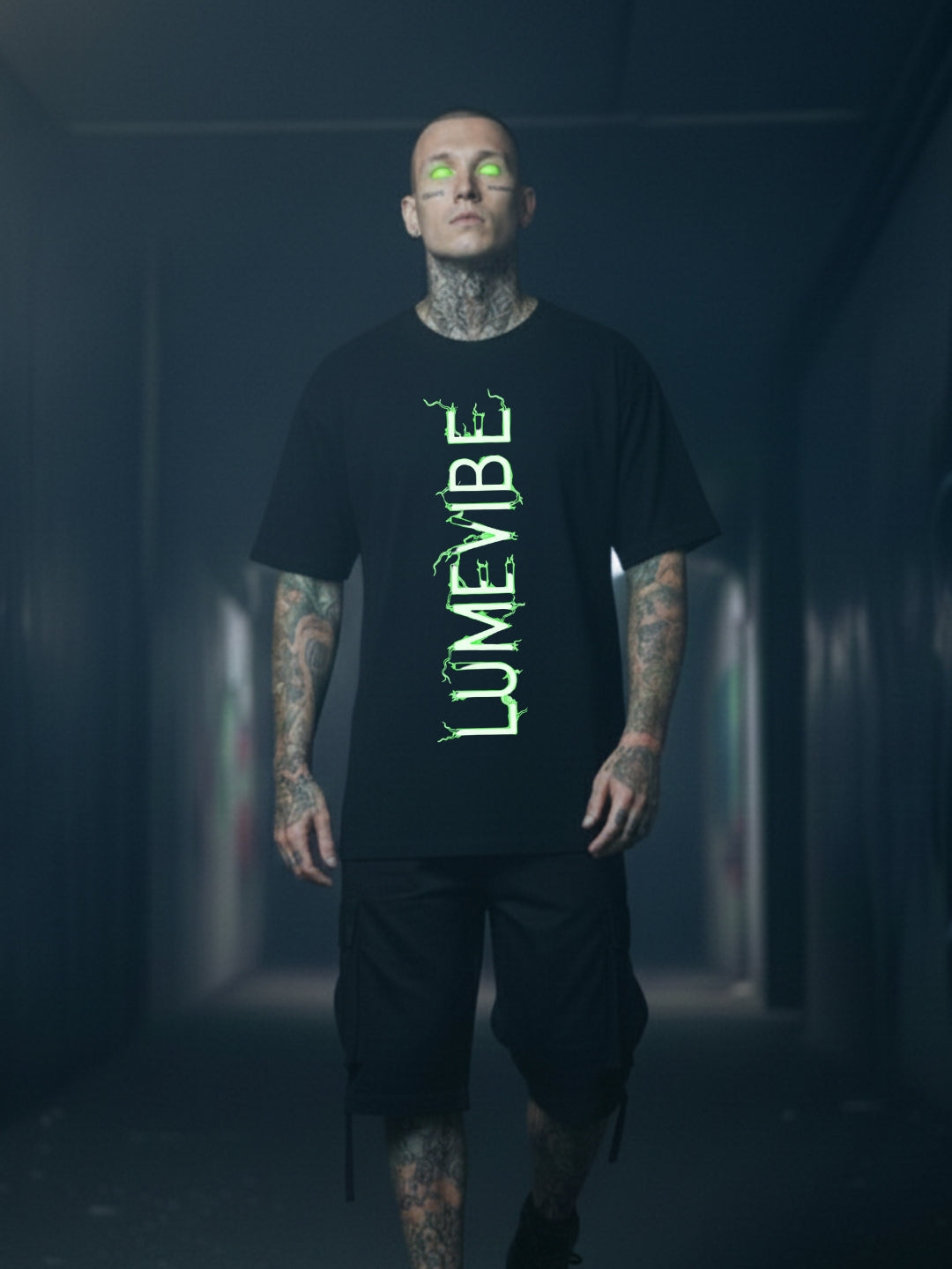 LumeVibe Charge Oversized Tee