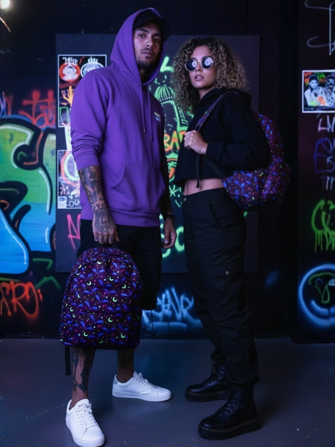 Midnight UV Glow Backpack