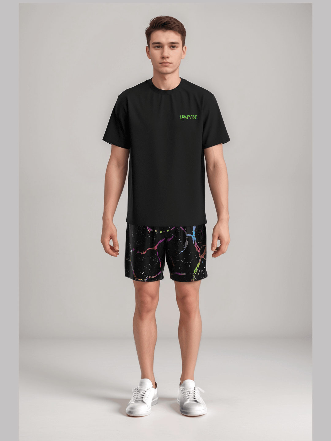 Neon Night Unisex Shorts
