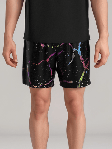 Neon Night Unisex Shorts