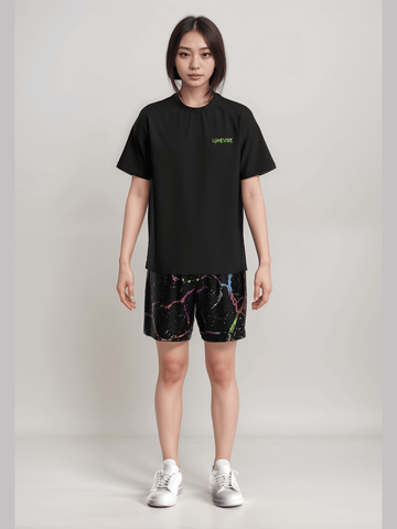 Neon Night Unisex Shorts