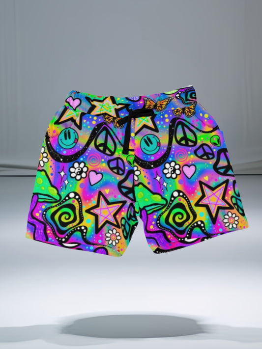 Neon Fusion Shorts